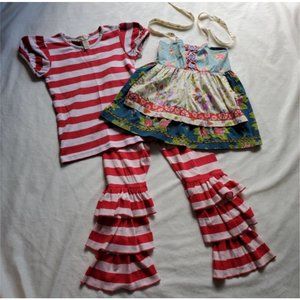 Matilda Jane ***See Sizes*** Vintage 3 pc outfit Wonderful Parade Larks lake